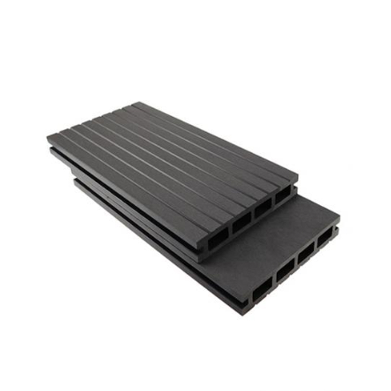 SRL-DEK 140 * 25 มม. พื้นระเบียงกลวง WPC รีไซเคิลกันน้ำสำหรับการใช้งานกลางแจ้ง