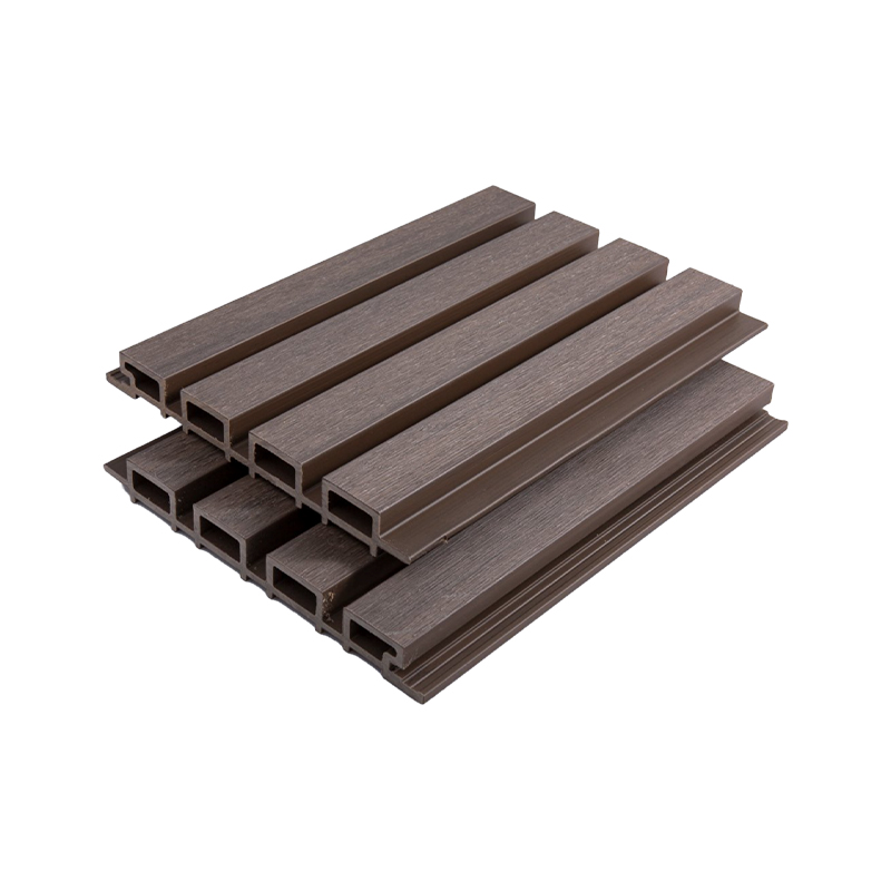 SRL-WP 219 * 26 มม. แผงหุ้ม WPC Castellated ภายนอกที่มีการบำรุงรักษาต่ำ