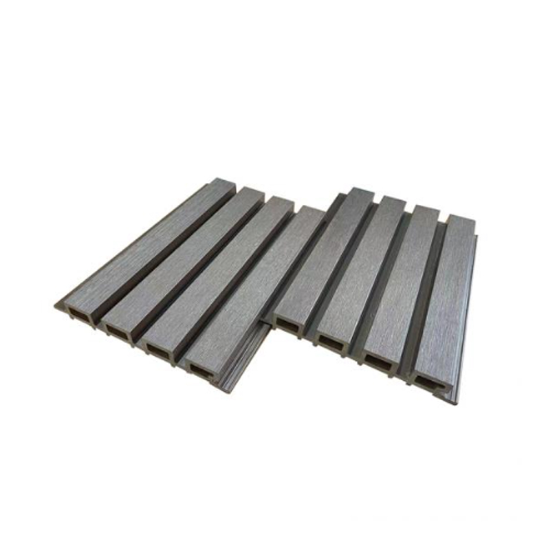 SRL-WP 219 * 28 มม. WPC Castellation Cladding สำหรับผนังภายนอก